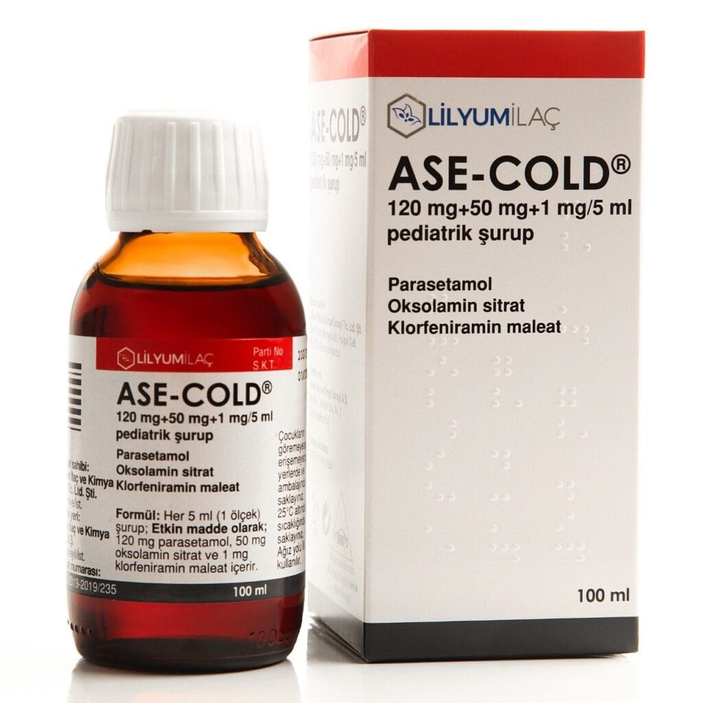 ASE COLD 120 MG 50 MG 1 MG 5 ML PEDIATRIK SURUP 100 ML 19618