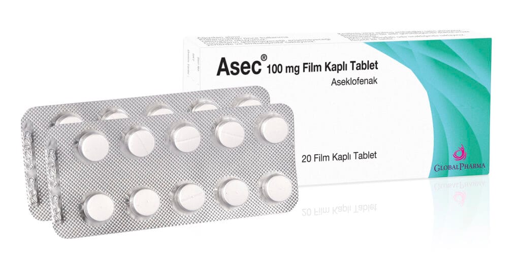ASEC 100 MG 20 FILM TABLET 1 ASEC 100 MG 20 FILM TABLET 27460