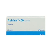 ASIVIRAL 400 MG 25 TABLET 1 ASIVIRAL 400 MG 25 TABLET 19634