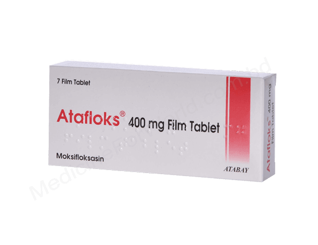 ATAFLOKS 400 MG 7 FILM TABLET 1 ATAFLOKS 400 MG 7 FILM TABLET 19646