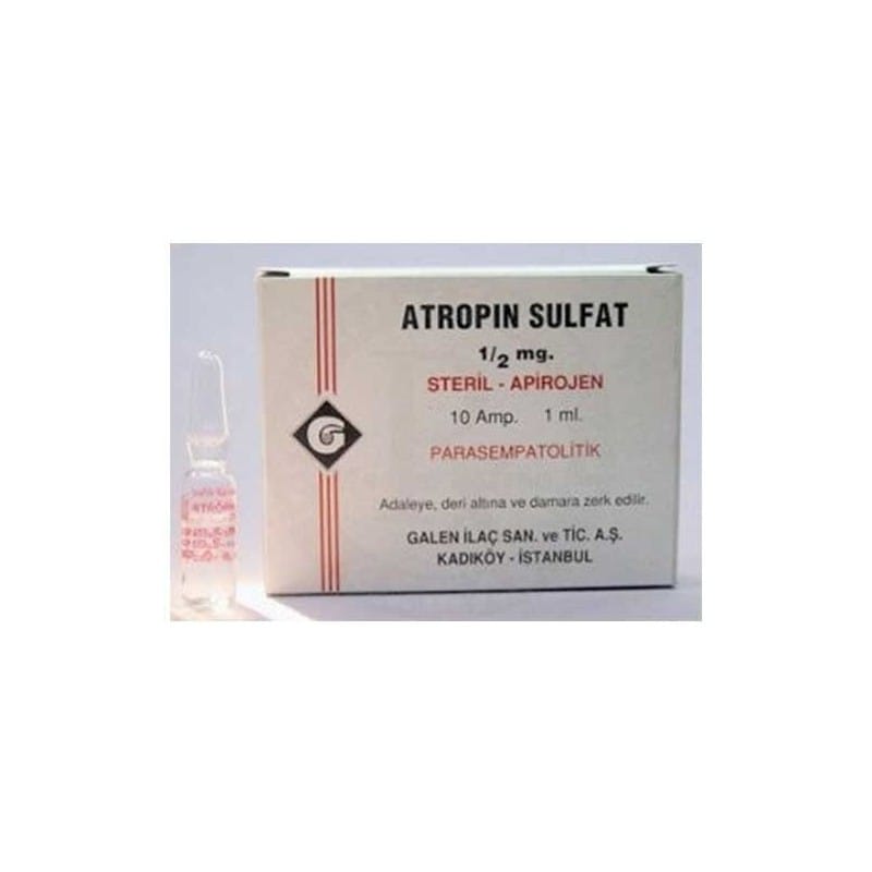 ATROPIN SULFAT BIOFARMA 0,25 MG/1 ML 10 AMPUL 1 ATROPIN SULFAT BIOFARMA 025 MG 1 ML 10 AMPUL 27576