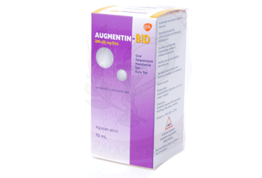 AUGMENTIN-BID 200/28 MG 70 ML ORAL SUSPANSIYON HAZ. ICIN KURU TOZ 1 AUGMENTIN BID 200 28 MG 70 ML ORAL SUSPANSIYON HAZ. ICIN KURU TOZ 19692