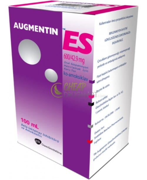AUGMENTIN ES 600/42,9 MG 100 ML SUSPANSIYON 1 AUGMENTIN ES 600 429 MG 100 ML SUSPANSIYON 19691