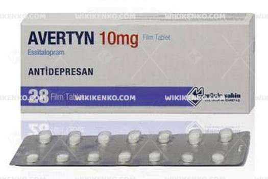 AVERTYN 10 MG 28 FILM TABLET 1 AVERTYN 10 MG 28 FILM TABLET 27593
