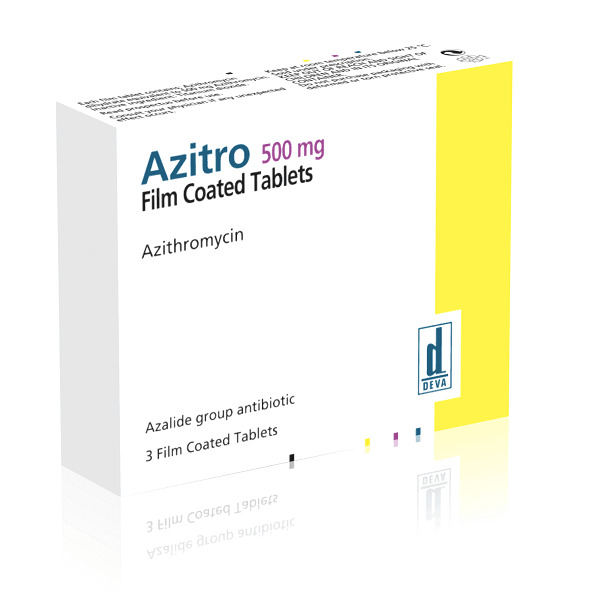 AZITRO 500 MG 3 FILM TABLET 1 AZITRO 500 MG 3 FILM TABLET 19747