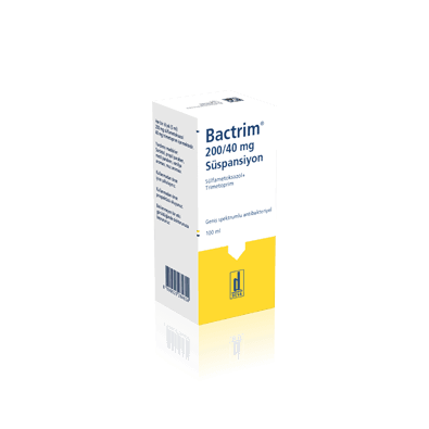 BACTRIM 200/40 MG SUSPANSIYON 100 ML 1 BACTRIM 200 40 MG SUSPANSIYON 100 ML 19772