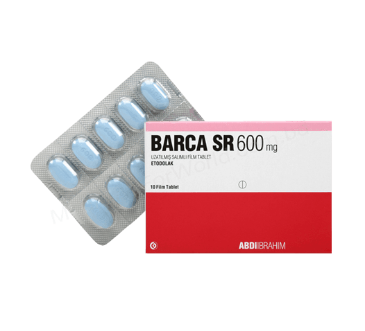 BARCA SR 600 MG 10 FILM TABLET 1 BARCA SR 600 MG 10 FILM TABLET 19818