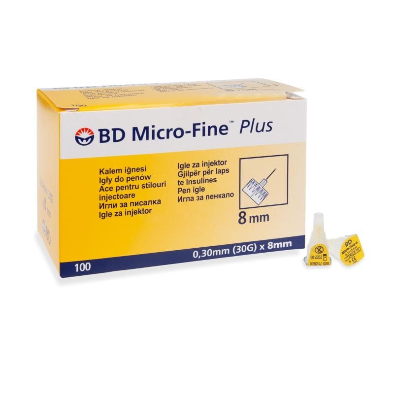 BD MICRO-FINE PLUS KALEM IGNESI 8MM 0,30MM (30G) X 8MM 1 BD MICRO FINE PLUS KALEM IGNESI 8MM 030MM 30G X 8MM 19832