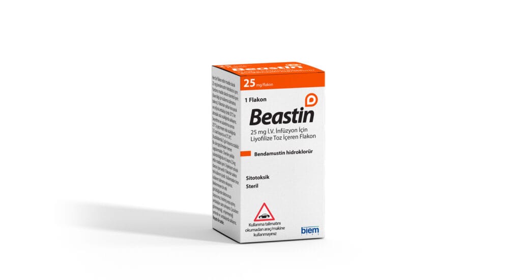 BEASTIN 25 MG IV INFUZYON ICIN LIYOFILIZE TOZ ICEREN FLAKON 1 BEASTIN 25 MG IV INFUZYON ICIN LIYOFILIZE TOZ ICEREN FLAKON 27669