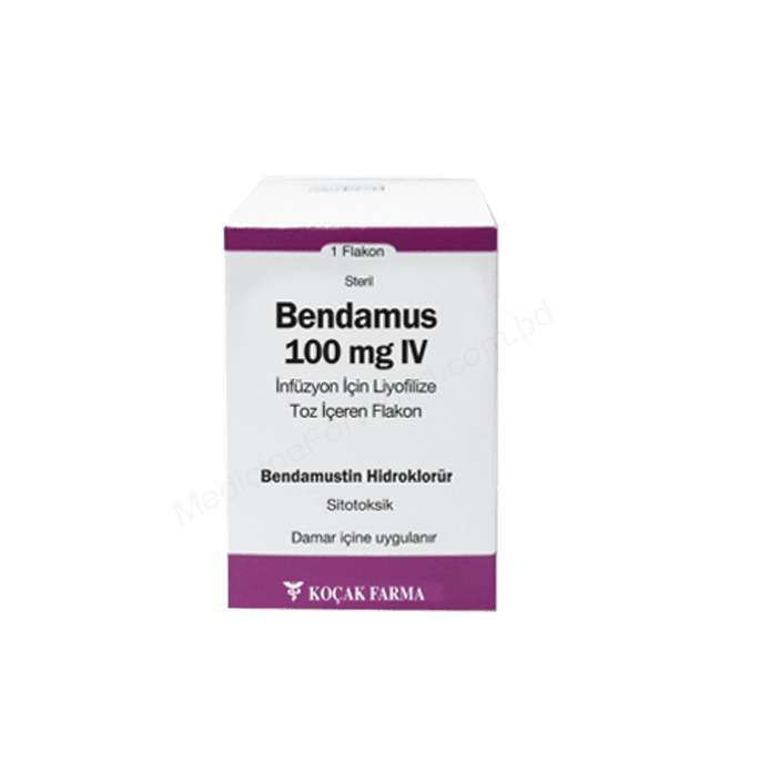 BENDAMUS 100 MG IV INFUZYON ICIN LIYOFILIZE TOZ ICEREN FLAKON 1 BENDAMUS 100 MG IV INFUZYON ICIN LIYOFILIZE TOZ ICEREN FLAKON 19877