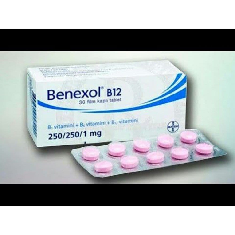 BENEXOL B12 30 FILM KAPLI TABLET 1 BENEXOL B12 30 FILM KAPLI TABLET 19882