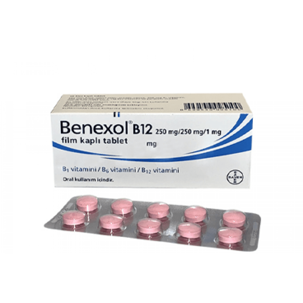 BENEXOL B12 50 FILM KAPLI TABLET 1 BENEXOL B12 50 FILM KAPLI TABLET 19883