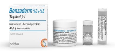 BENZADERM %3 + %5 TOPIKAL JEL 1 BENZADERM 3 5 TOPIKAL JEL 19904