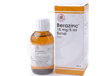 BERAZINC 15 MG/5 ML SURUP, 100 ML (1 SISE) 1 BERAZINC 15 MG 5 ML SURUP 100 ML 1 SISE 19913