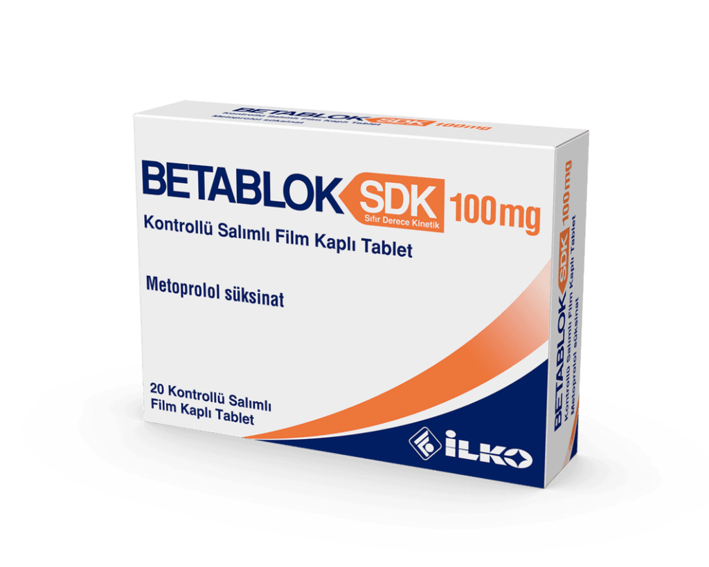 BETABLOK SDK 100 MG KONTROLLU SALIMLI 20 FILM TABLET 1 BETABLOK SDK 100 MG KONTROLLU SALIMLI 20 FILM TABLET 19920