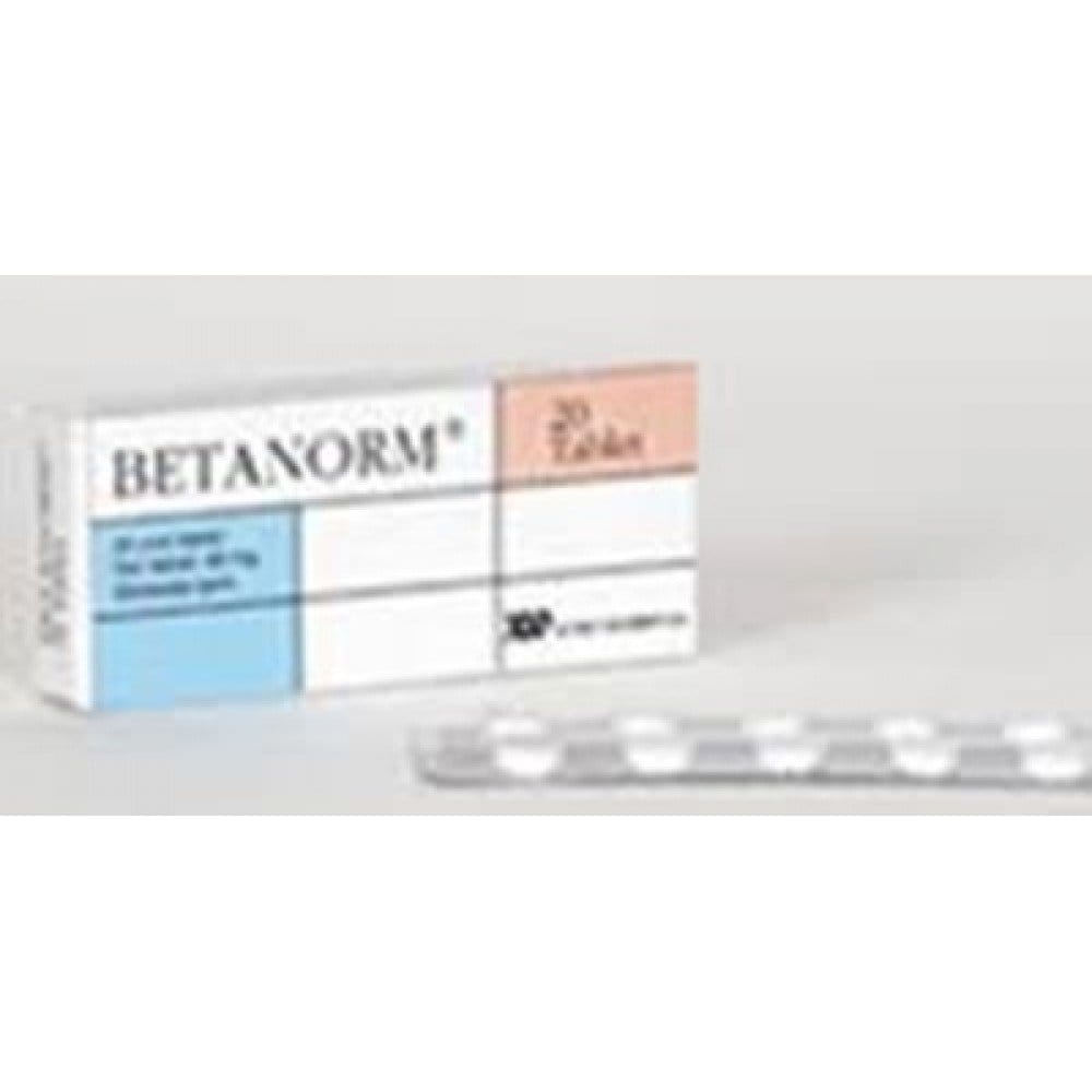 BETANORM 80 MG 20 TABLET 1 BETANORM 80 MG 20 TABLET 19927