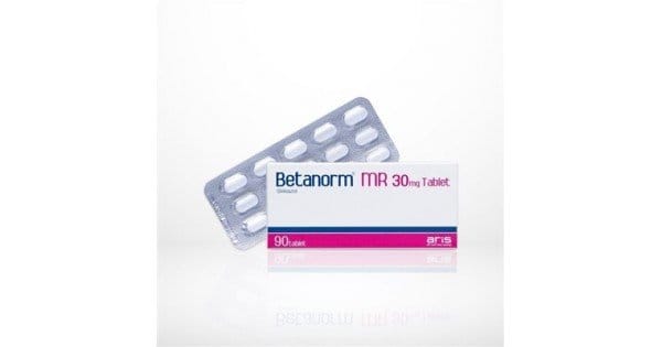 BETANORM MR 60 MG 30 TABLET 1 BETANORM MR 60 MG 30 TABLET 19932