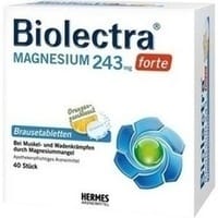 BIOLECTRA MAGNESIUM FORTE 20 EFERVESAN TABLET 1 BIOLECTRA MAGNESIUM FORTE 20 EFERVESAN TABLET 27844