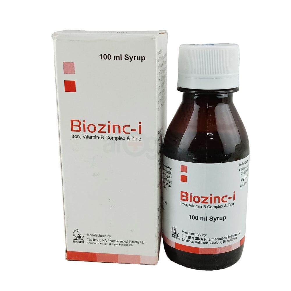 BIOZINC 15 MG/5 ML 100 ML SURUP 1 BIOZINC 15 MG 5 ML 100 ML SURUP 27878