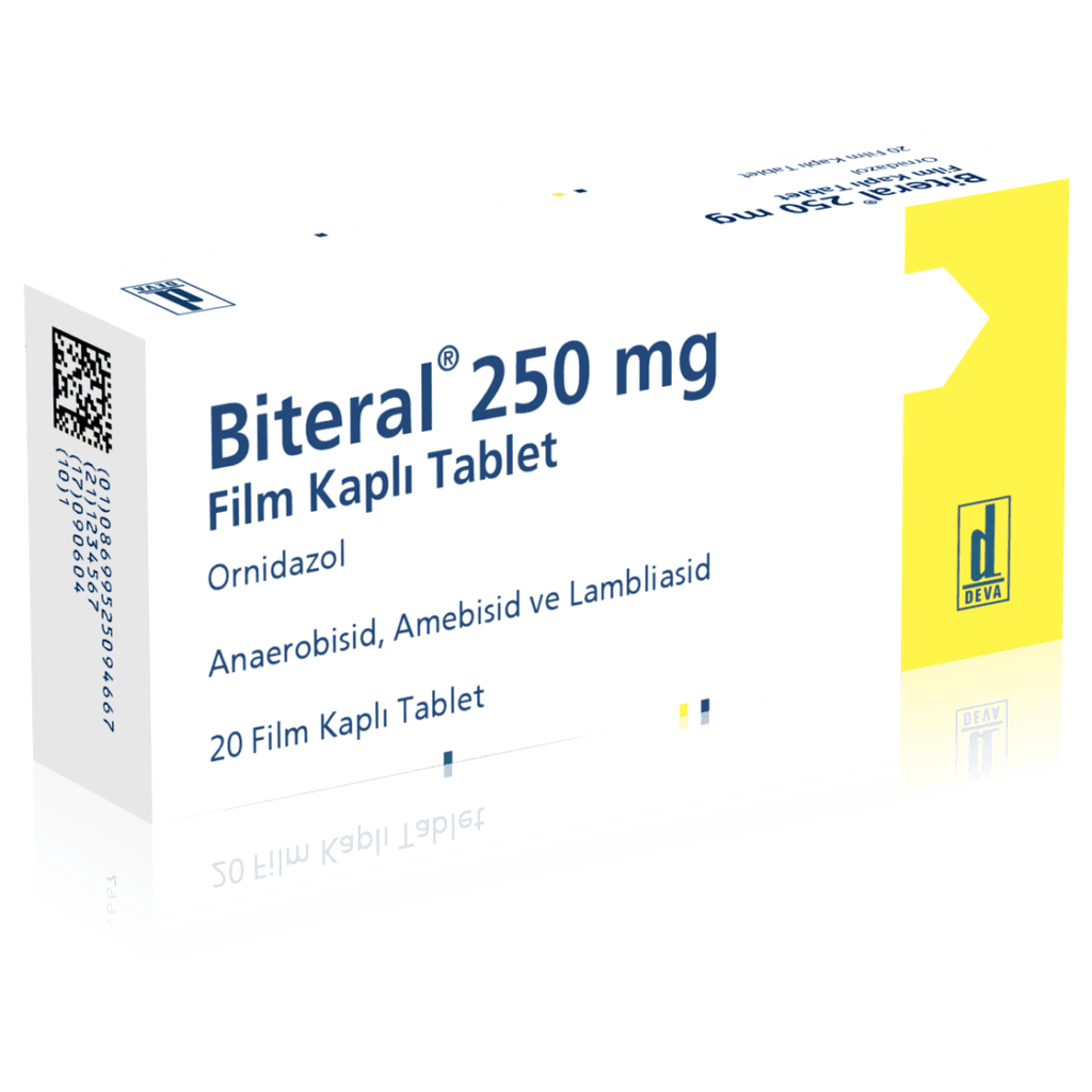 BITERAL 250 MG 20 FILM KAPLI TABLET 1 BITERAL 250 MG 20 FILM KAPLI TABLET 20086