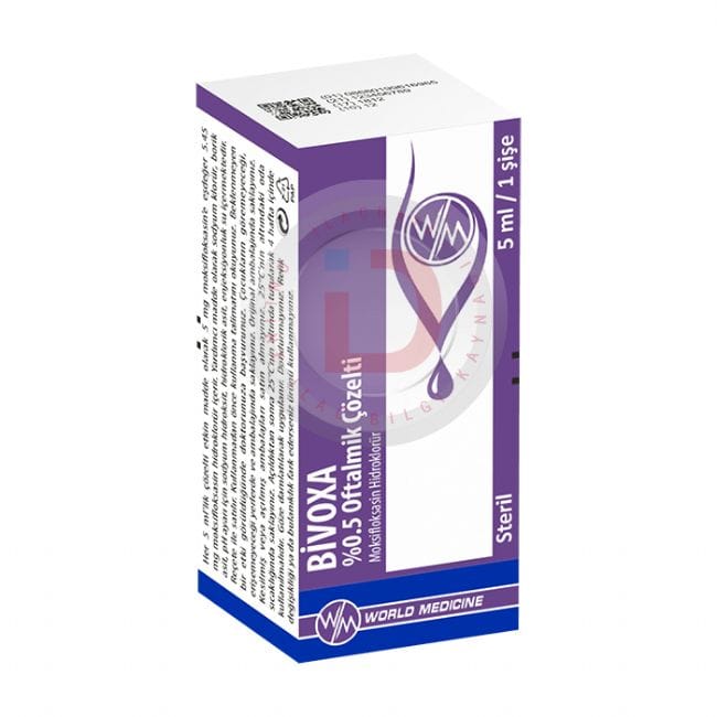 BIVOXA 5 OFTALMIK COZELTI 5 ML 20091