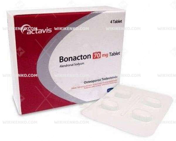 BONACTON 70 MG 4 TABLET 1 BONACTON 70 MG 4 TABLET 27909