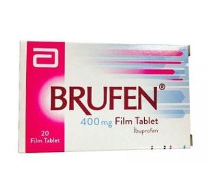 BRUFEN 400 MG 20 FILM TABLET 1 BRUFEN 400 MG 20 FILM TABLET 20142