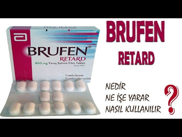BRUFEN RETARD 800 MG YAVAS SALIMLI 14 FILM TABLET 1 BRUFEN RETARD 800 MG YAVAS SALIMLI 14 FILM TABLET 20144