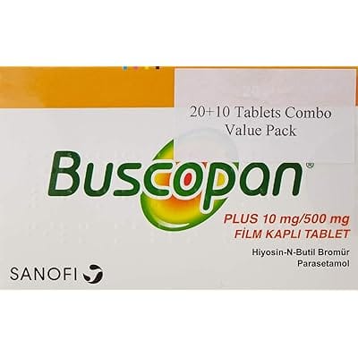 BUSCOPAN PLUS 10 MG / 500 MG FILM KAPLI TABLET (20 TABLET) 1 BUSCOPAN PLUS 10 MG 500 MG FILM KAPLI TABLET 20 TABLET 20161