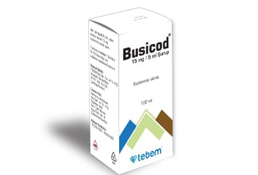 BUSICOD 15 MG/5 ML SURUP 1 BUSICOD 15 MG 5 ML SURUP 20162
