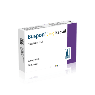 BUSPON 5 MG 50 KAPSUL 1 BUSPON 5 MG 50 KAPSUL 20165