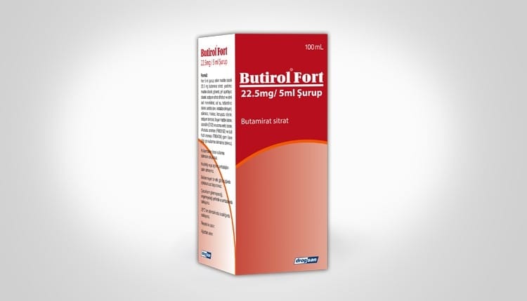 BUTIROL FORT 22,5 MG/ 5 ML SURUP 100 ML 1 BUTIROL FORT 225 MG 5 ML SURUP 100 ML 20176