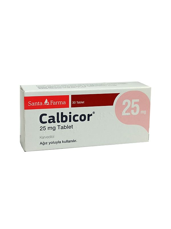 CALBICOR 25 MG 30 TABLET 1 CALBICOR 25 MG 30 TABLET 20205