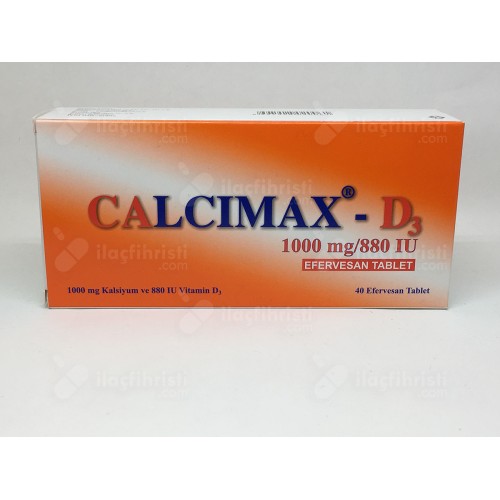 CALCIMAX-D3 1000 MG/ 880 IU EFERVESAN TABLET 1 CALCIMAX D3 1000 MG 880 IU EFERVESAN TABLET 20209