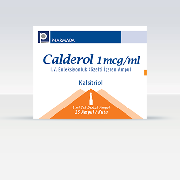 CALDEROL 1 MCG/ML I.V. ENJEKSIYONLUK COZELTI ICEREN 25 AMPUL 1 CALDEROL 1 MCG ML I.V. ENJEKSIYONLUK COZELTI ICEREN 25 AMPUL 20216