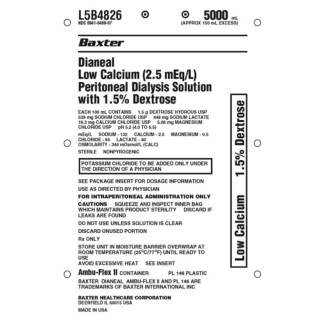 CAPD 4 PERITON DIALIZ 5000 ML 1 CAPD 4 PERITON DIALIZ 5000 ML 28121