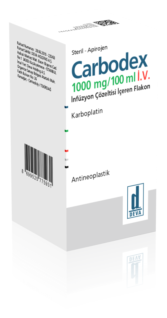 CARBODEX 1000 MG/100 ML IV INF. COZ. ICEREN FLAKON 1 CARBODEX 1000 MG 100 ML IV INF. COZ. ICEREN FLAKON 28125