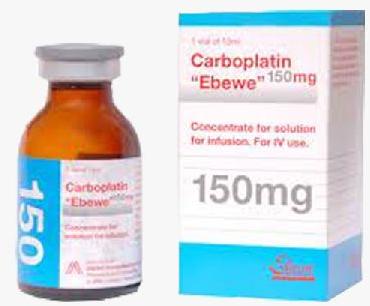 CARBOPLATIN EBEWE 5 ML 50 MG 1 FLAKON 1 CARBOPLATIN EBEWE 5 ML 50 MG 1 FLAKON 28137