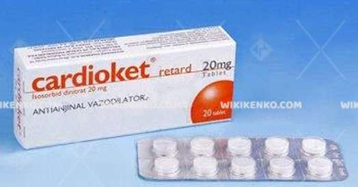 CARDIOKET RETARD 20 MG 20 TABLET 1 CARDIOKET RETARD 20 MG 20 TABLET 28148