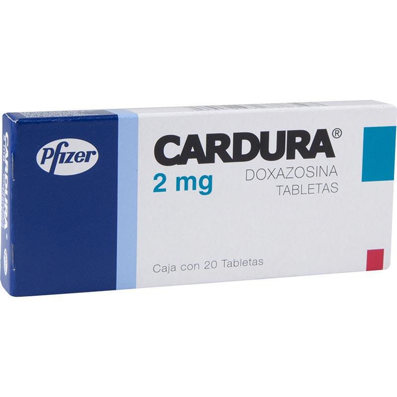 CARDURA 2 MG 20 TABLET 1 CARDURA 2 MG 20 TABLET 20296