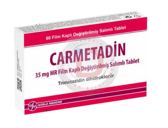CARMETADIN MR 35 MG 60 FILM KAPLI MODIFIYE SALIM TABLET 1 CARMETADIN MR 35 MG 60 FILM KAPLI MODIFIYE SALIM TABLET 20303