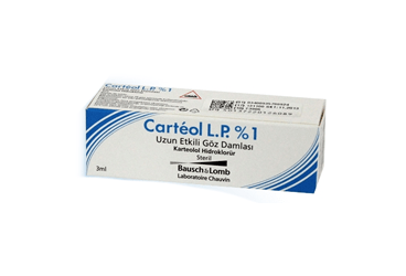 CARTEOL LP %1 UZUN ETKILI 3 ML GOZ DAMLASI 1 CARTEOL LP 1 UZUN ETKILI 3 ML GOZ DAMLASI 28196