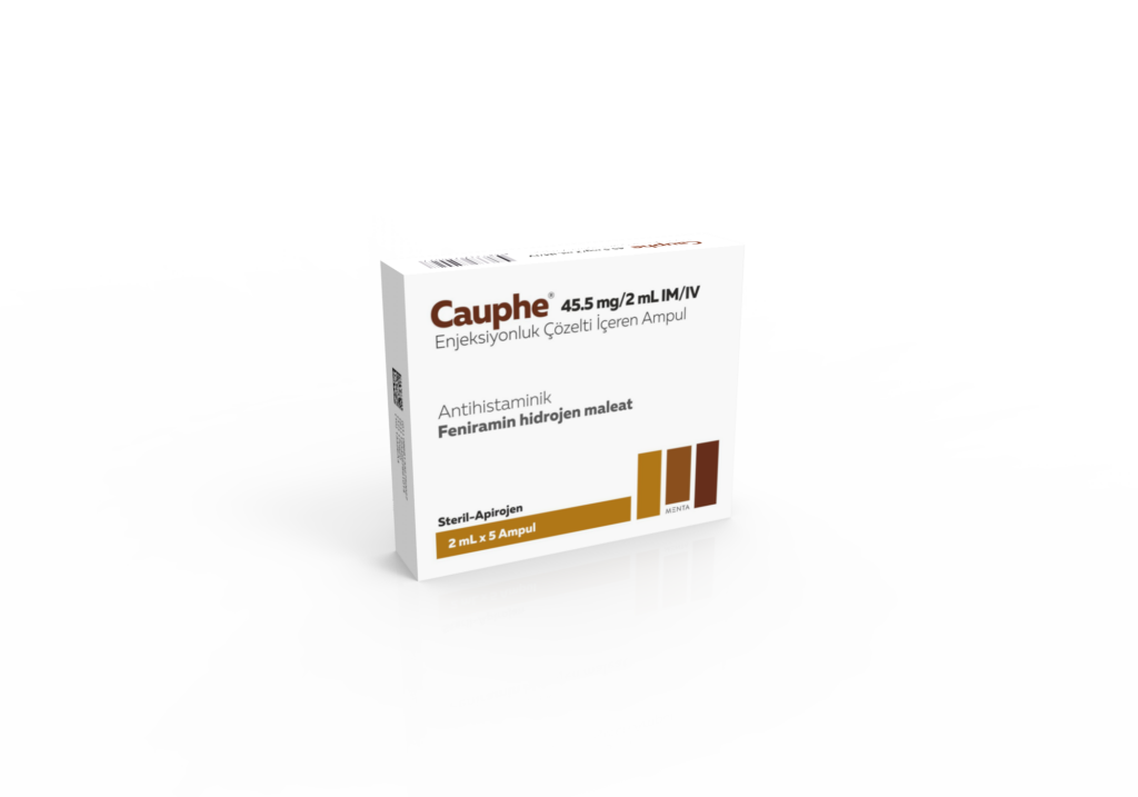 CAUPHE 45,5 MG/2 ML IM/IV ENJ. COZ. ICEREN AMPUL 1 CAUPHE 455 MG 2 ML IM IV ENJ. COZ. ICEREN AMPUL 28204