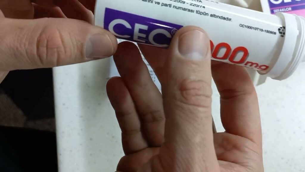CEC 1000 MG 20 EFERVESAN TABLET 1 CEC 1000 MG 20 EFERVESAN TABLET 20324