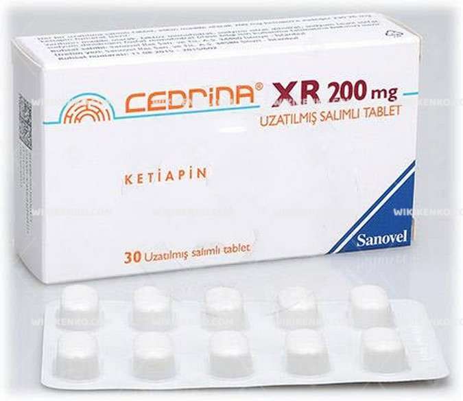 CEDRINA XR 200 MG UZATILMIS SALIMLI 30 TABLET 1 CEDRINA XR 200 MG UZATILMIS SALIMLI 30 TABLET 20334