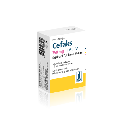 CEFAKS 750 MG IM ENJ. TOZ ICEREN FLAKON 1 CEFAKS 750 MG IM ENJ. TOZ ICEREN FLAKON 20348