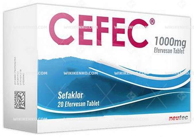 CEFEC 1000MG 20 EFERVESAN TABLET 1 CEFEC 1000MG 20 EFERVESAN TABLET 20359