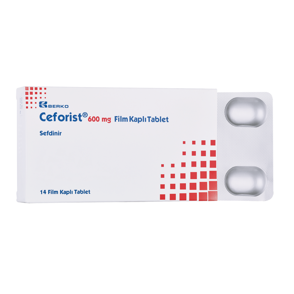 CEFORIST 600 MG FILM KAPLI TABLET (14 TABLET) 1 CEFORIST 600 MG FILM KAPLI TABLET 14 TABLET 20367