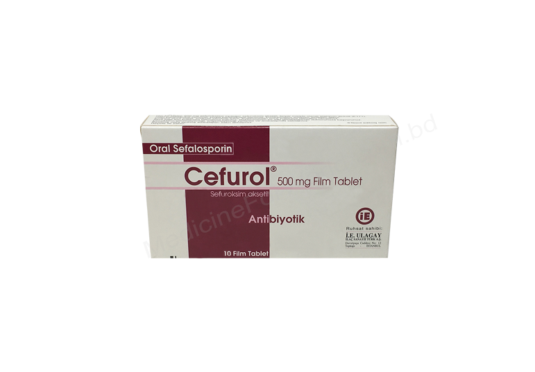 CEFUROL 500 MG 10 FILM TABLET 1 CEFUROL 500 MG 10 FILM TABLET 28312