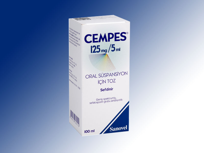 CEMPES 125 MG/5ML 100 ML ORAL SUSPANSIYON ICIN TOZ 1 CEMPES 125 MG 5ML 100 ML ORAL SUSPANSIYON ICIN TOZ 20381
